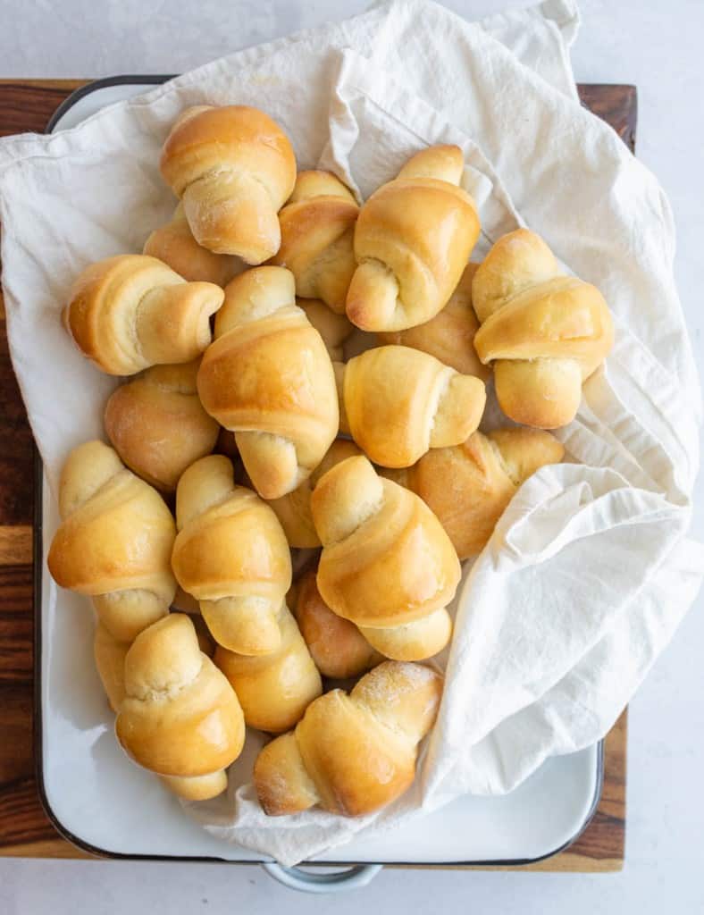 Buttery, Flaky Make-Ahead Overnight Crescent Dinner Rolls