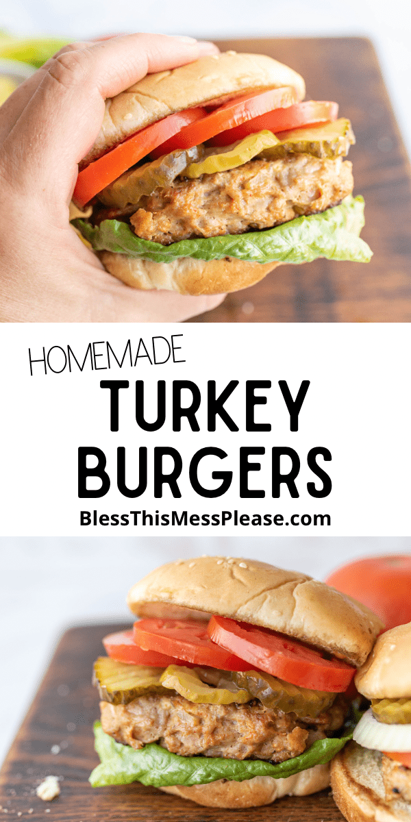 Best Turkey Burger Recipe Bless This Mess