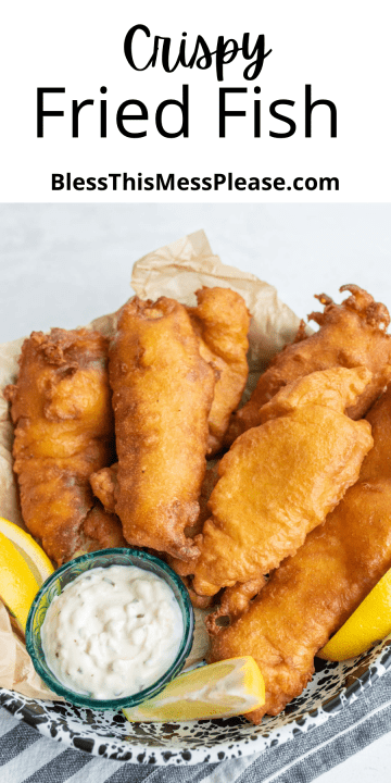 Battered Fried Fish — Bless this Mess