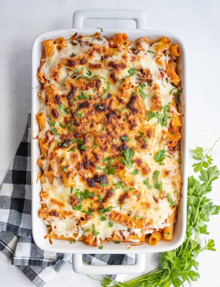 Baked Rigatoni — Bless this Mess