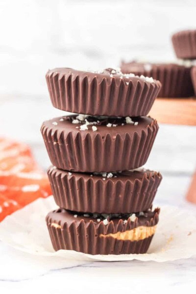 Homemade Chocolate Peanut Butter Cups — Bless this Mess