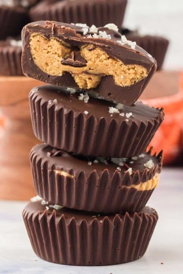 Homemade Chocolate Peanut Butter Cups — Bless this Mess
