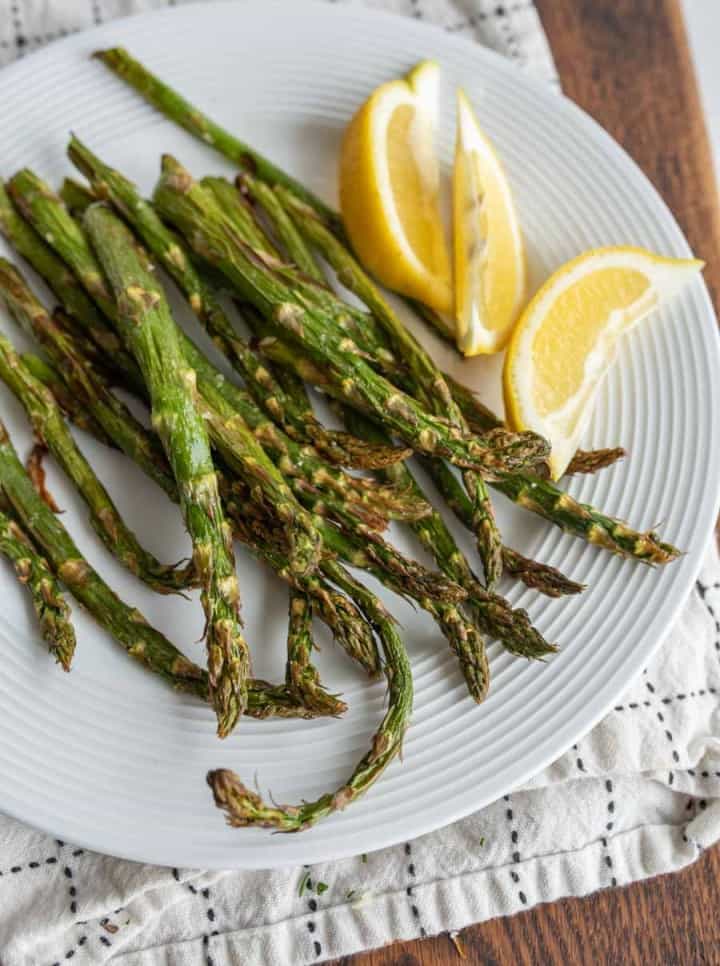 Air Fryer Asparagus — Bless this Mess