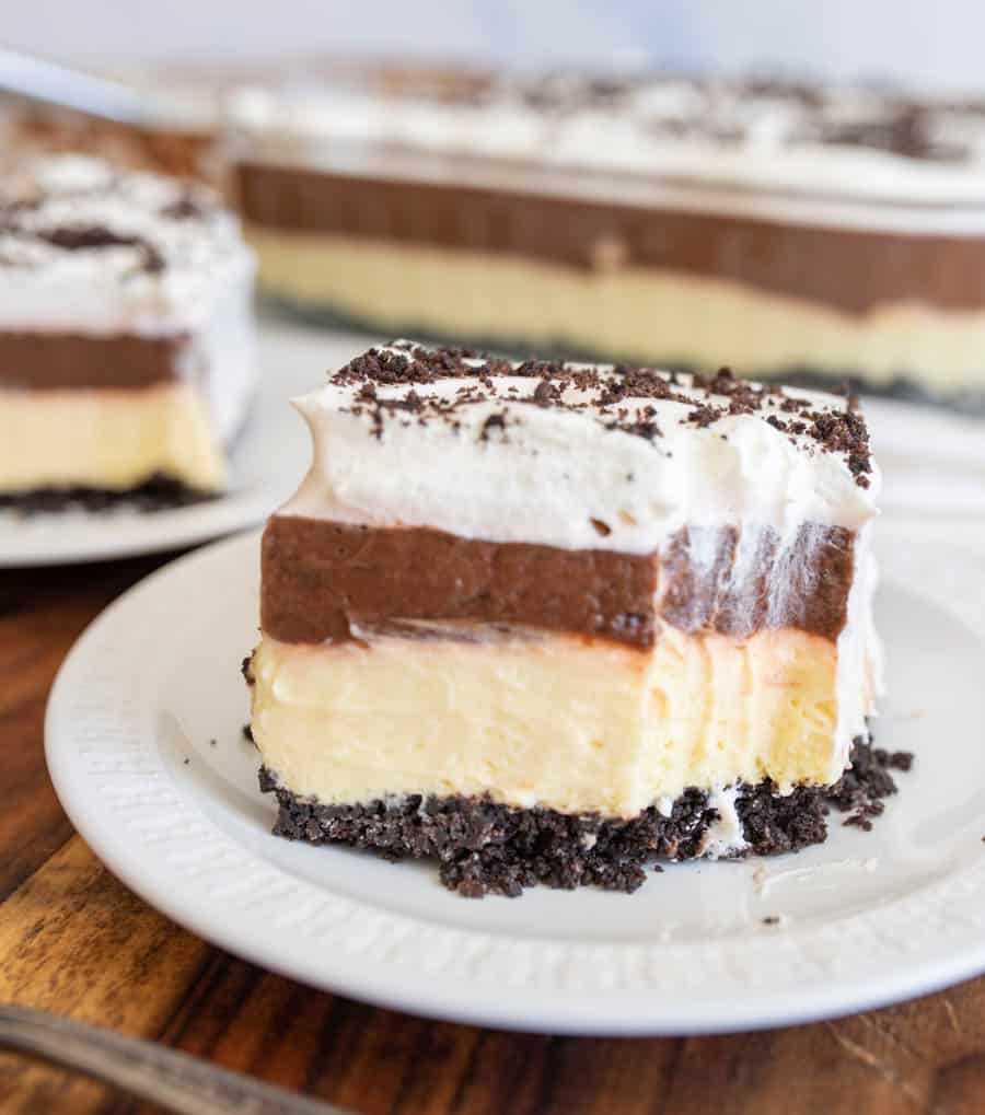 Easy Chocolate Lasagna — Bless this Mess