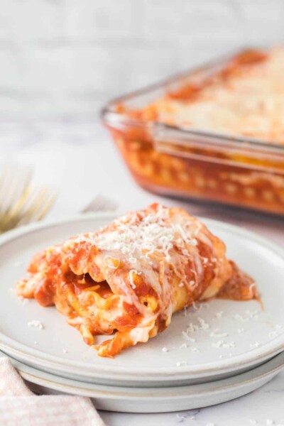 Lasagna Rolls Ups — Bless this Mess