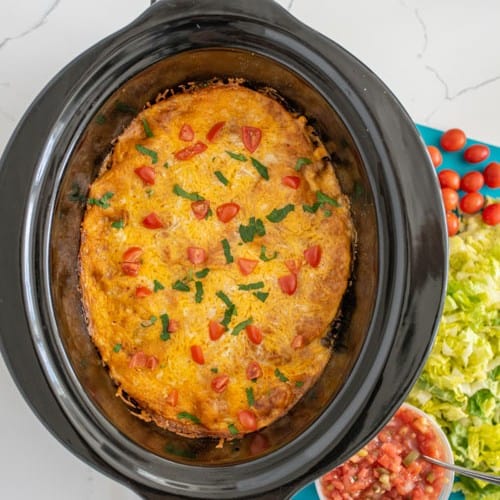 Slow Cooker Enchiladas