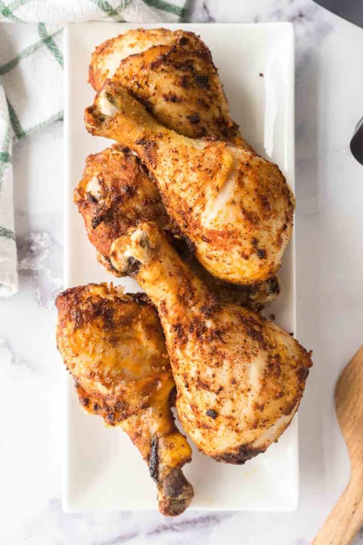 Air Fryer Chicken Legs — Bless this Mess