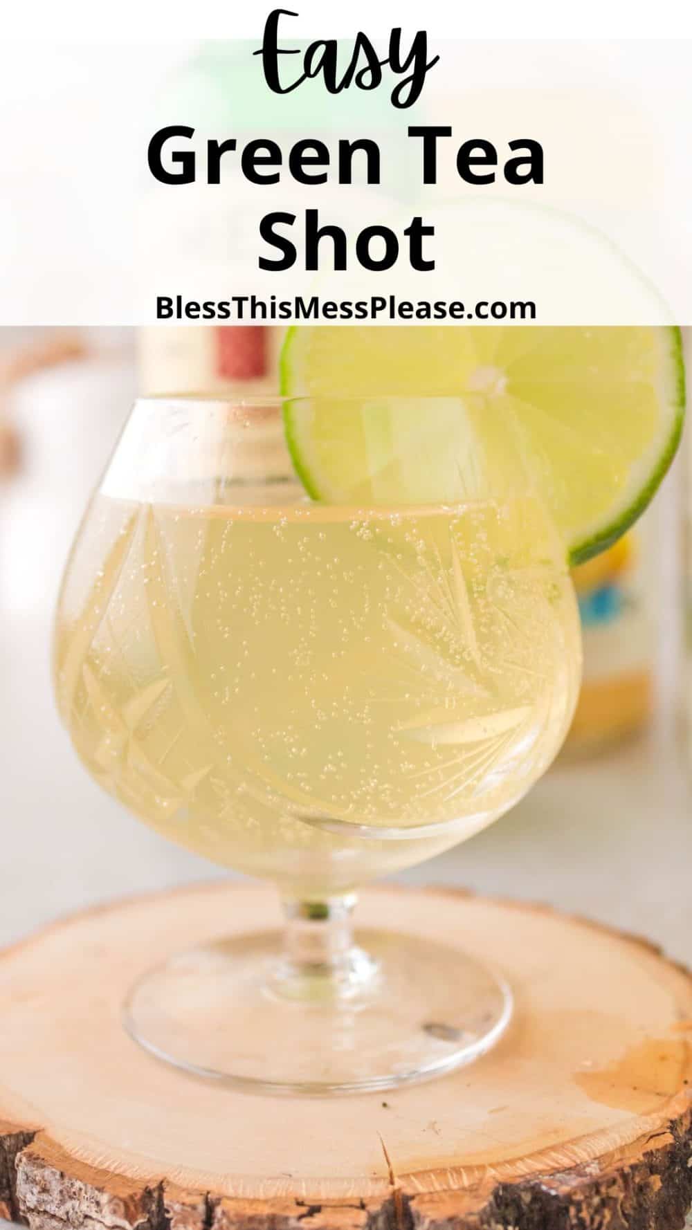 Green Tea Shots Bless This Mess   Green Tea Shot Recipe 