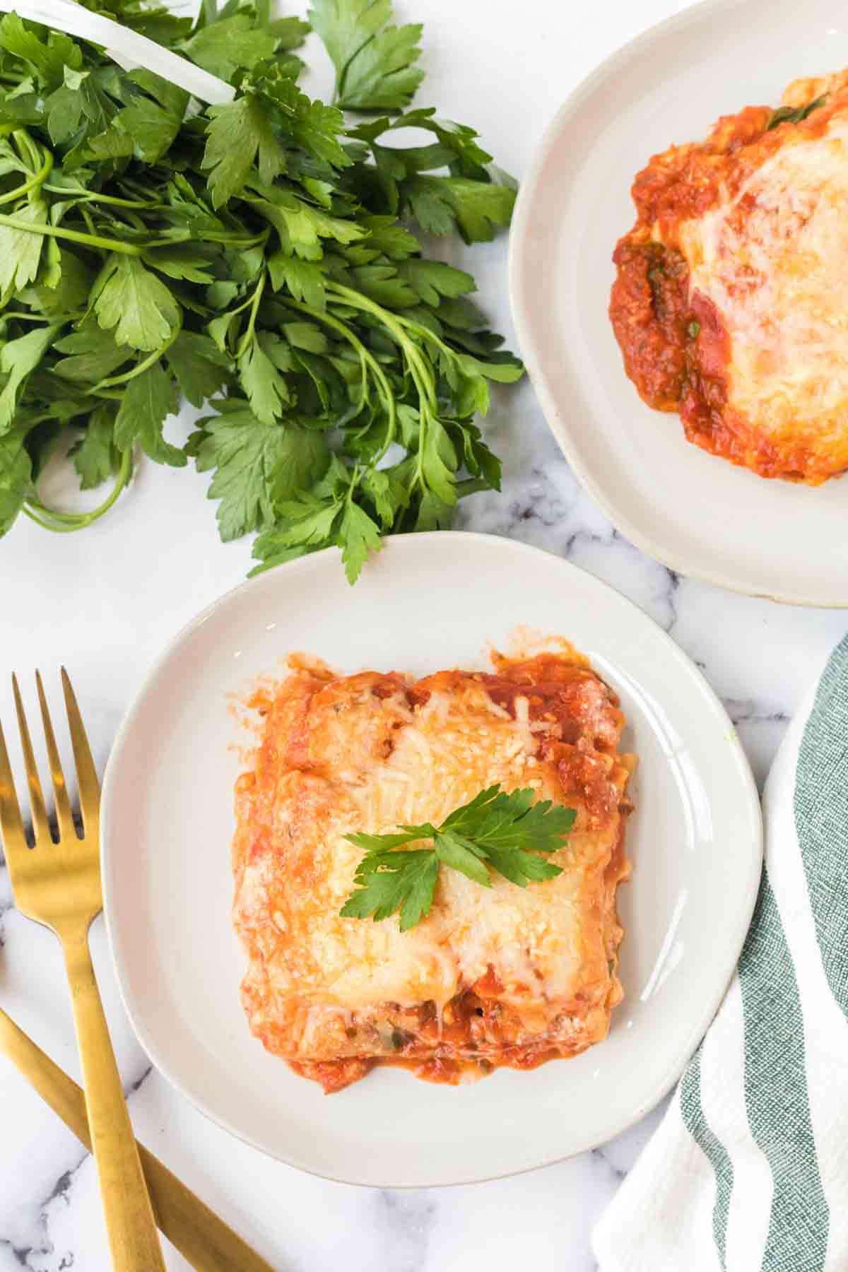 Spinach Lasagna — Bless this Mess