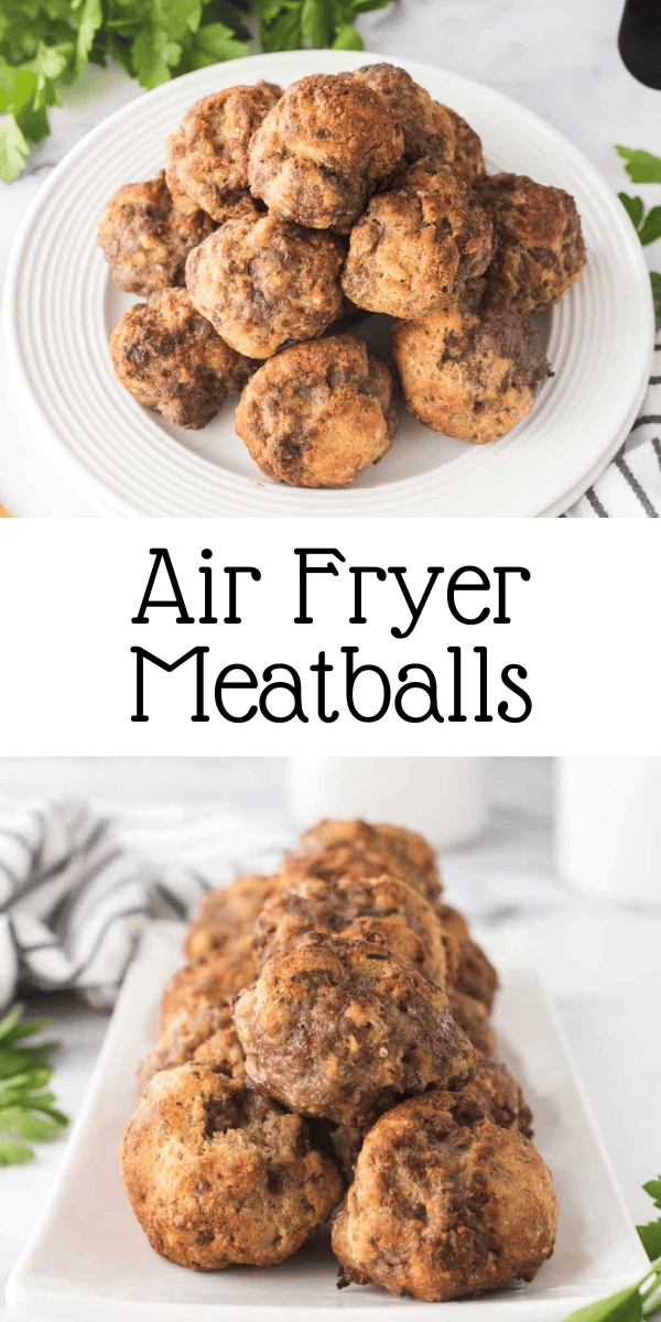 Air Fryer Meatballs — Bless this Mess