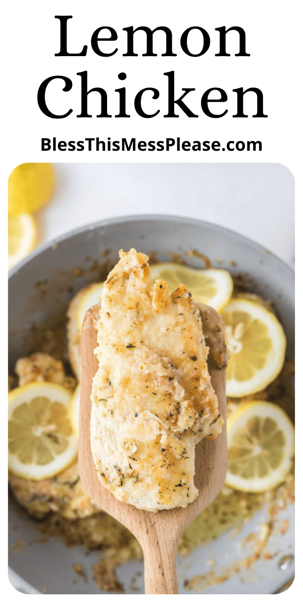 Lemon Chicken — Bless this Mess