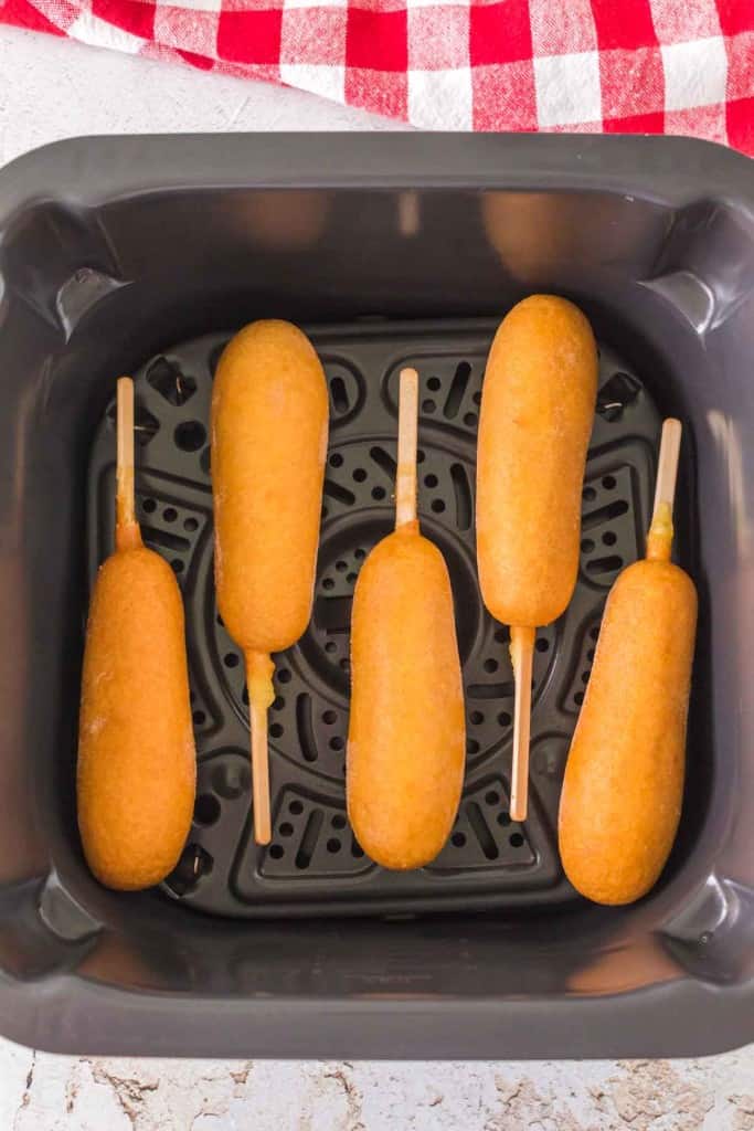 Air Fryer Corn Dogs — Bless this Mess