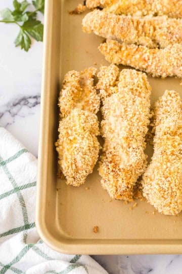 Baked Chicken Tenders — Bless this Mess