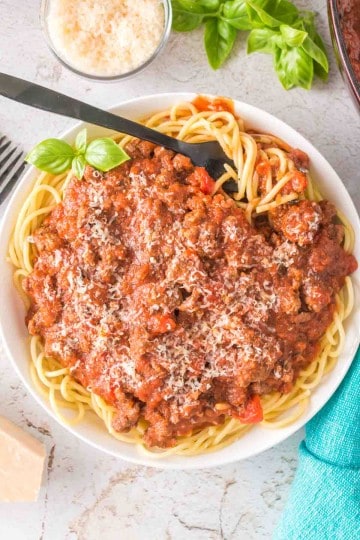 Easy Homemade Spaghetti Sauce — Bless this Mess