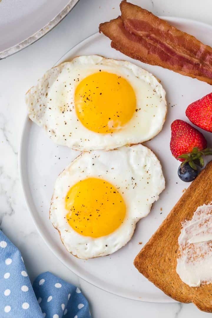 Sunny Side Up Eggs — Bless This Mess