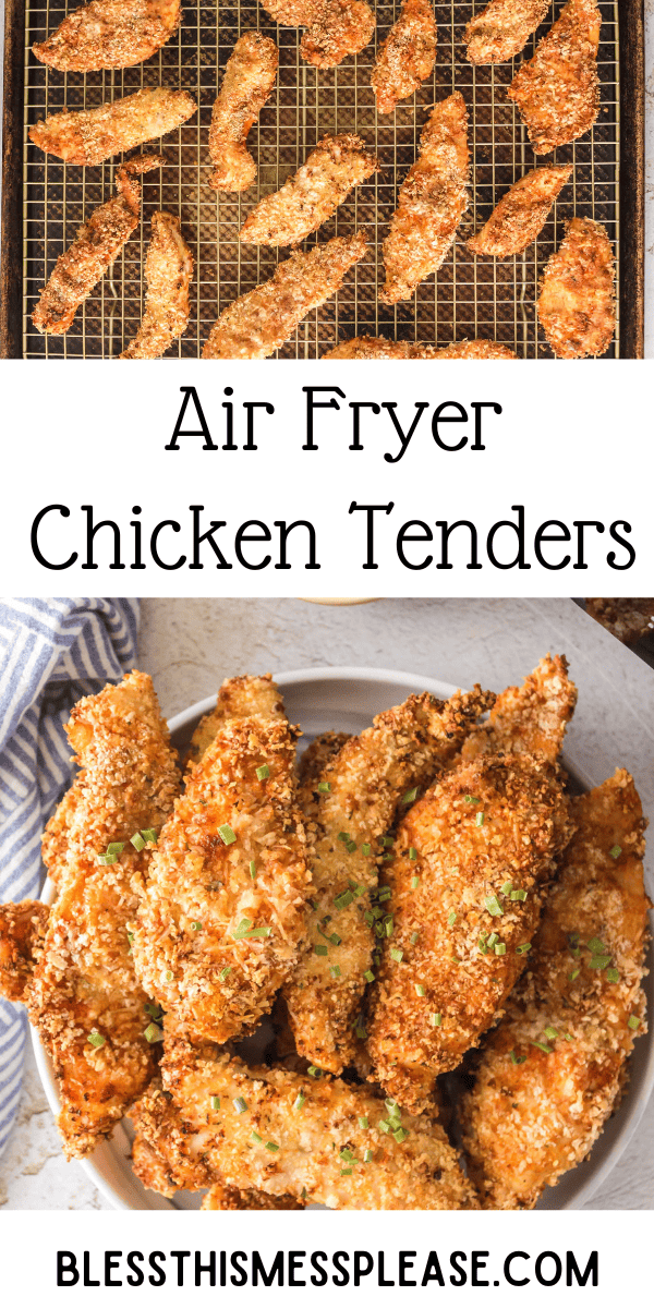 Air Fryer Chicken Tenders — Bless This Mess