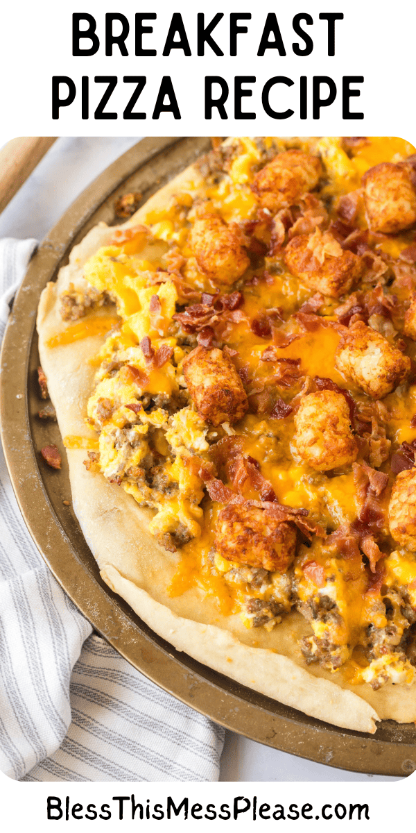 Breakfast Pizza — Bless this Mess