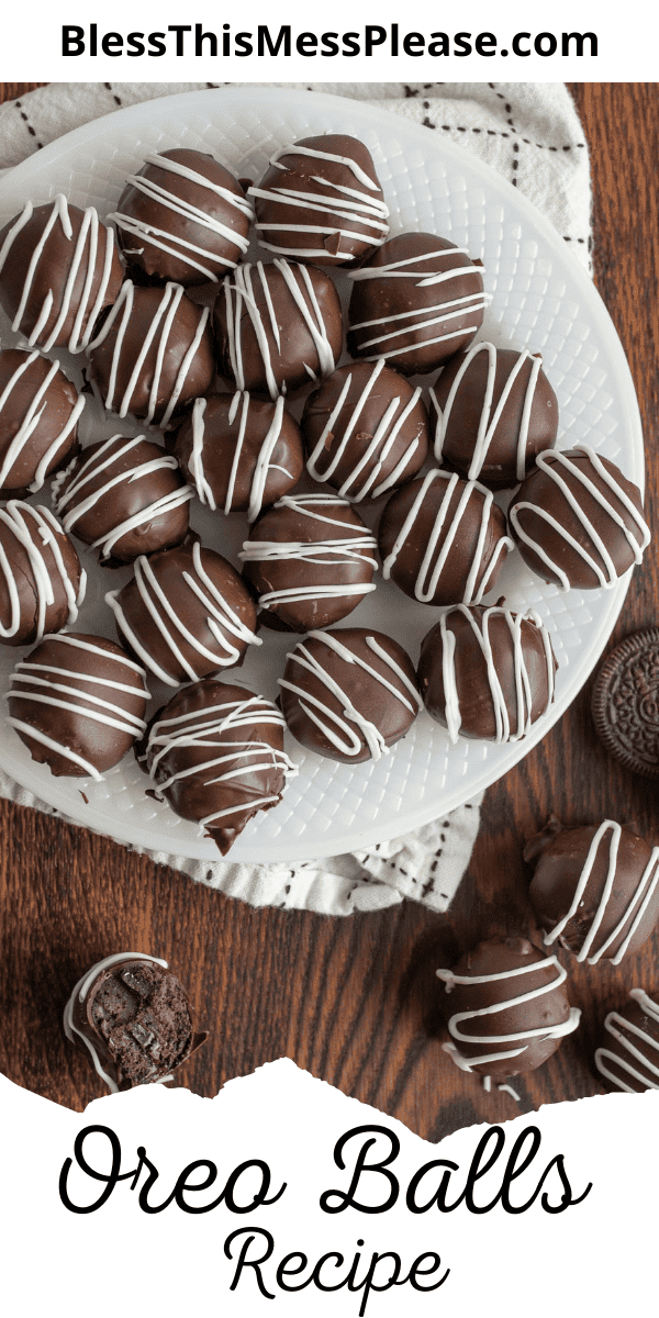 Oreo Balls — Bless this Mess