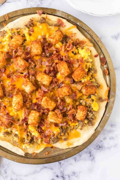 Breakfast Pizza — Bless this Mess