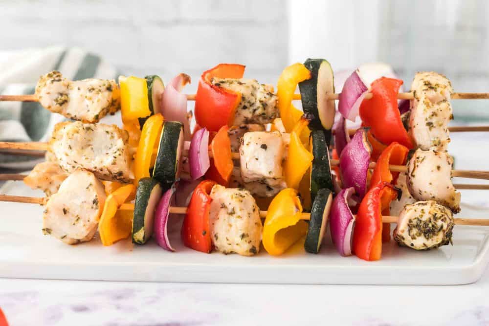 Chicken Kabobs — Bless this Mess