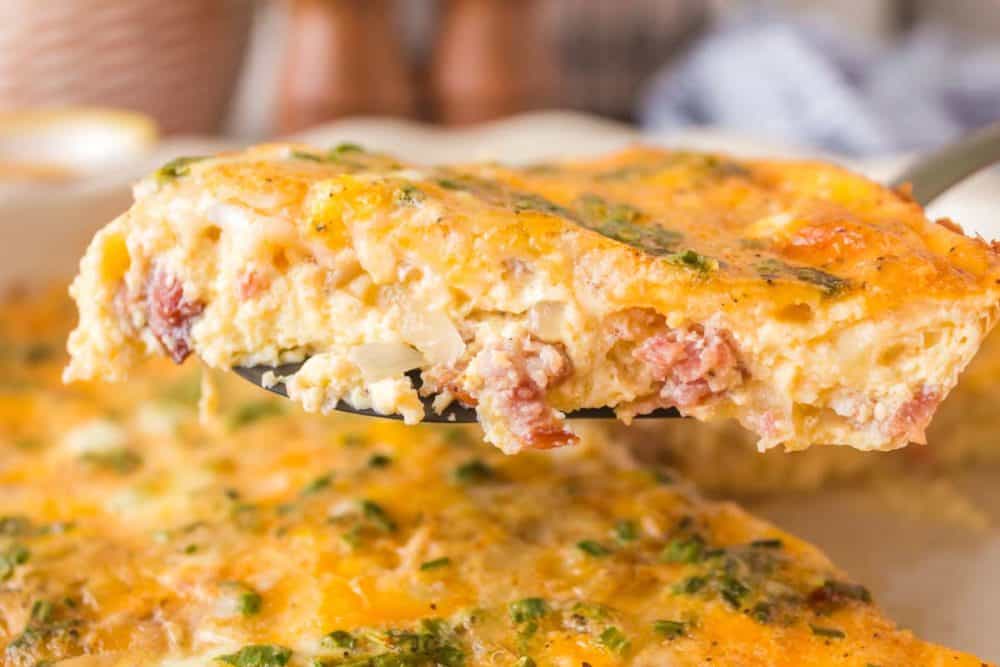Crustless Quiche Recipe — Bless this Mess