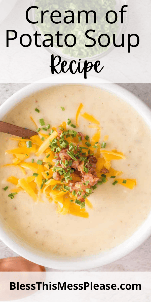 Cream of Potato Soup — Bless this Mess