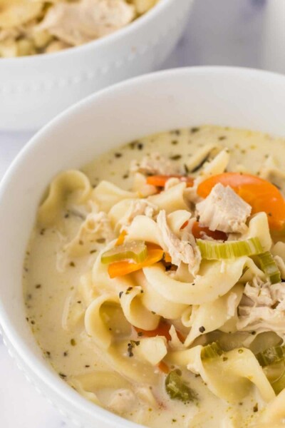 Classic Chicken Noodle Soup — Bless this Mess