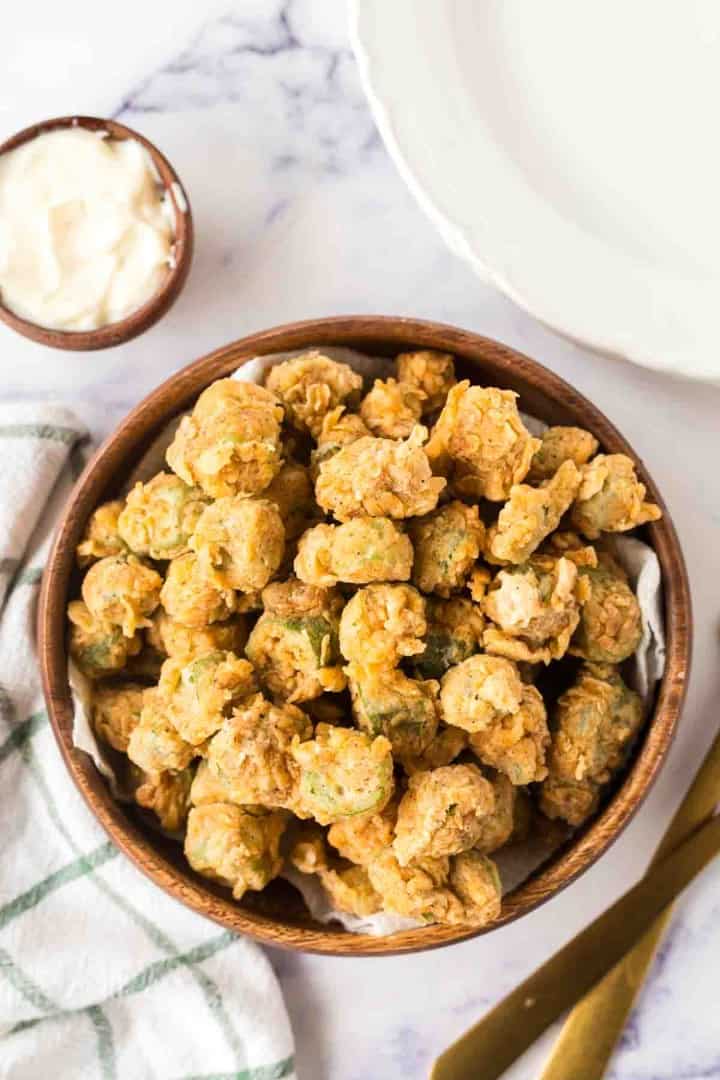 Fried Okra — Bless this Mess