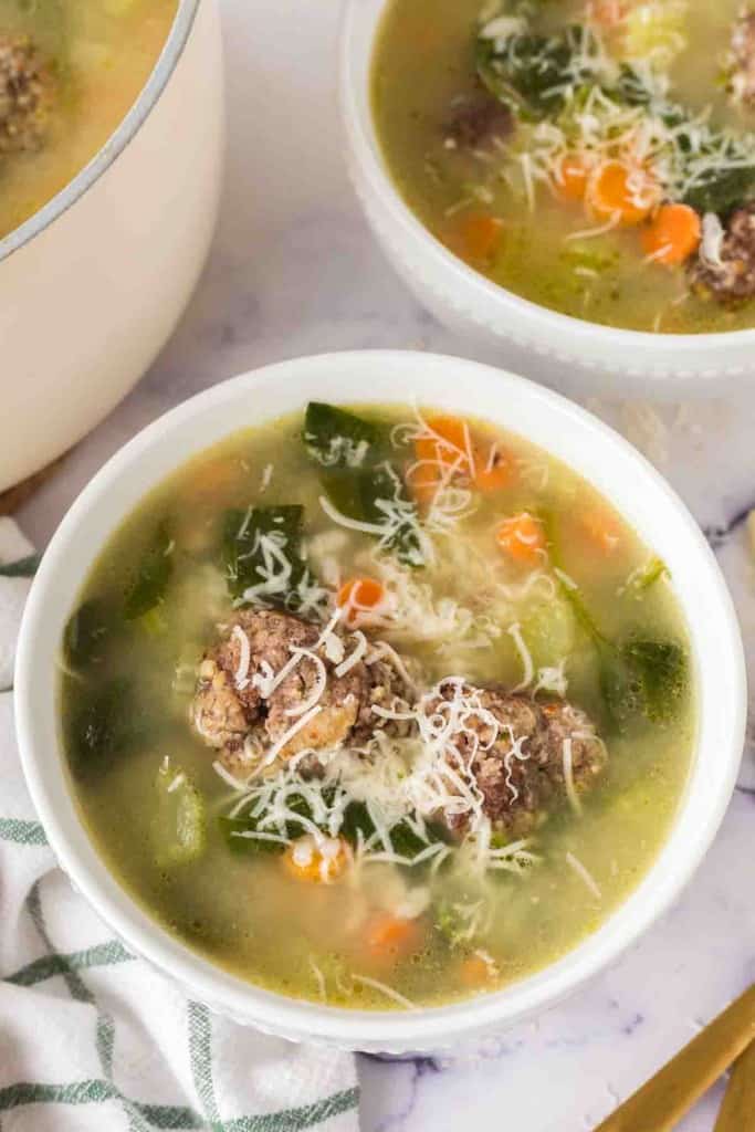 Italian Wedding Soup Recipe - Evolving Table