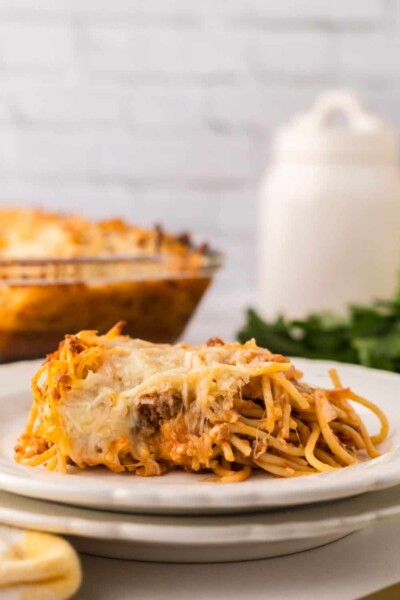 Baked Spaghetti — Bless this Mess