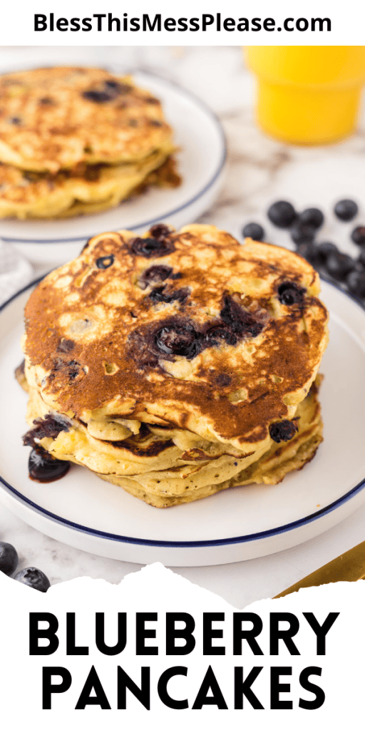 Blueberry Pancakes — Bless this Mess