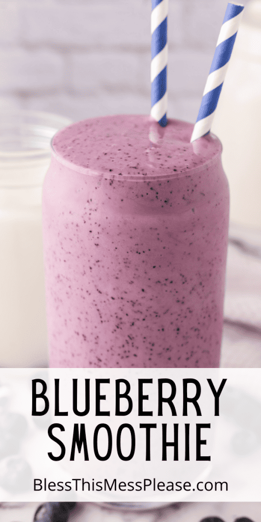 Blueberry Smoothie — Bless this Mess