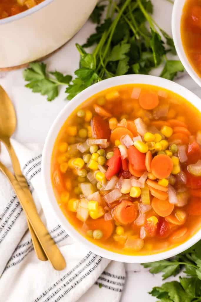 Vegetable Soup — Bless this Mess