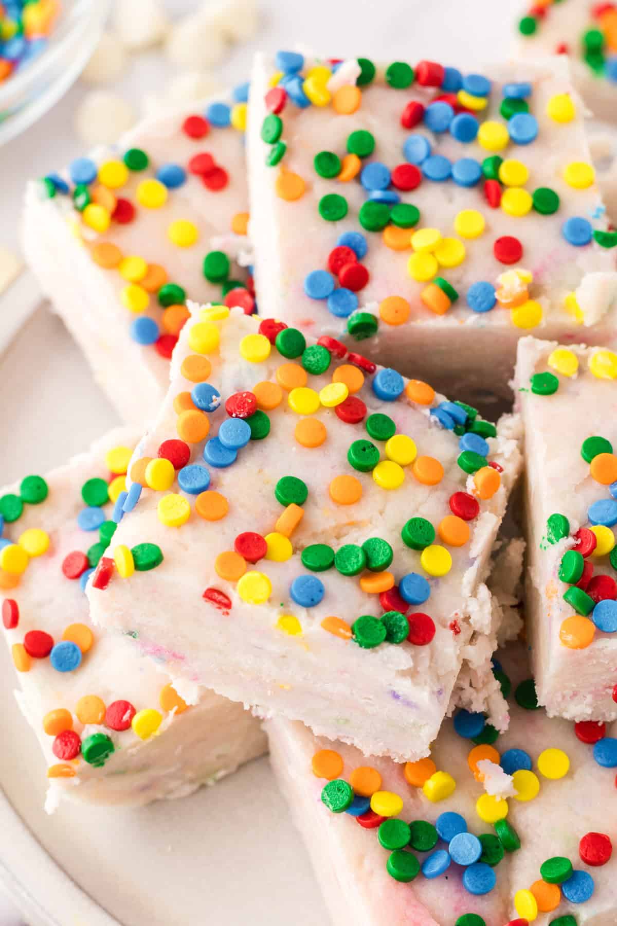 Easy Cake Batter Fudge — Fun Birthday Party Dessert Recipe