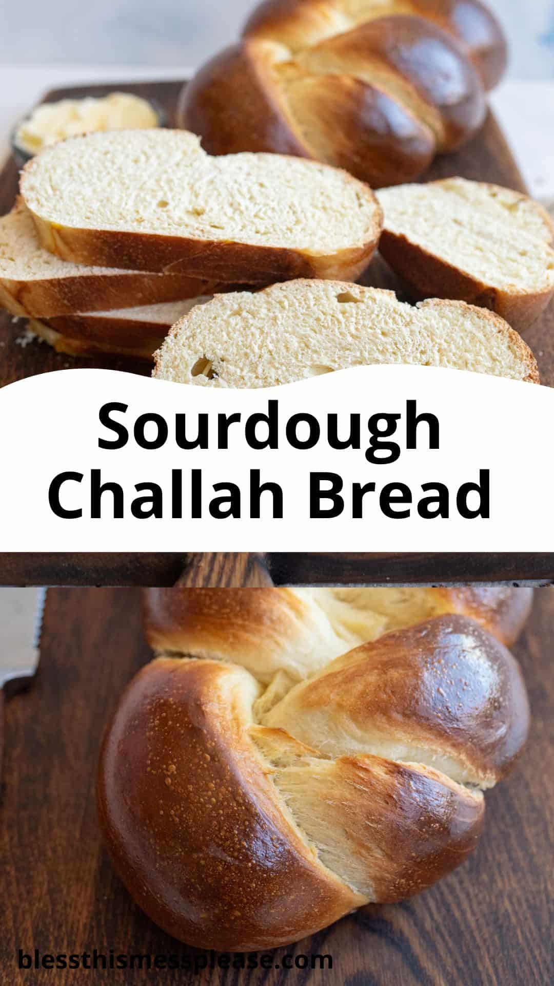 sourdough challah bread recipe pin 12.